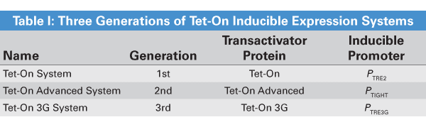 Tet On G Tetracycline Inducible Expression Systems